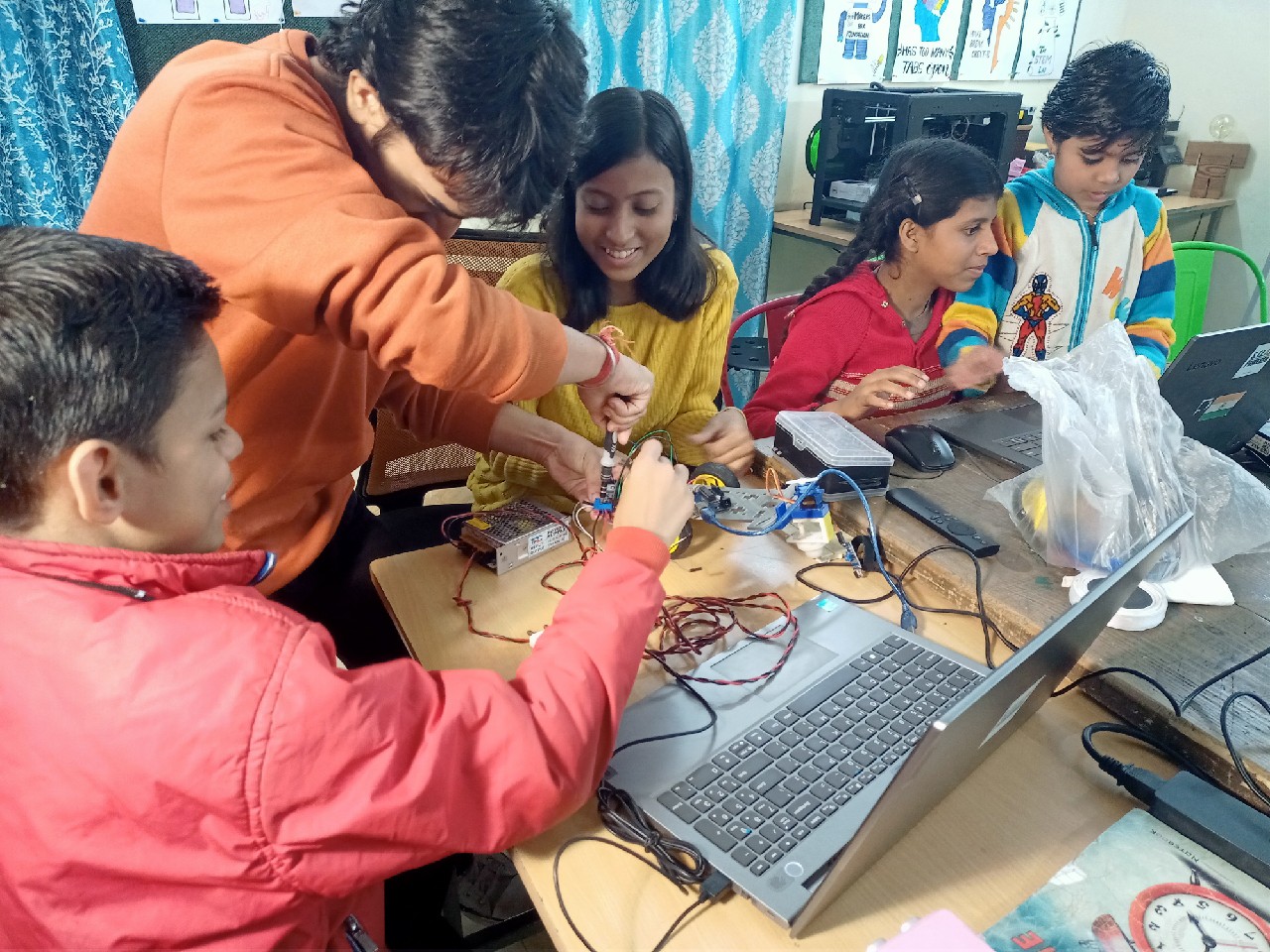 Real-world problem solving through robotics projects
